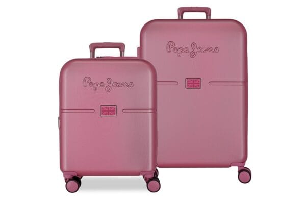 PEPE JEANS ACCENT set kofera 2/1 kabinski 55 cm i veliki 70 cm sa četiri dupla točkića