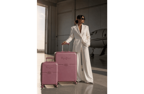 PEPE JEANS ACCENT set kofera 2/1 kabinski 55 cm i veliki 70 cm sa četiri dupla točkića