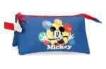 MICKEY PEEK A BOO prazna pernica sa 3 pregrade
