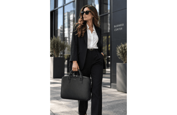 ENOVA BUSINESS crna torba za laptop 15,6″