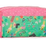 ENSO GARDEN PARTY dečiji neseser sa cvetnim motivima i velikim glavnim odeljkom