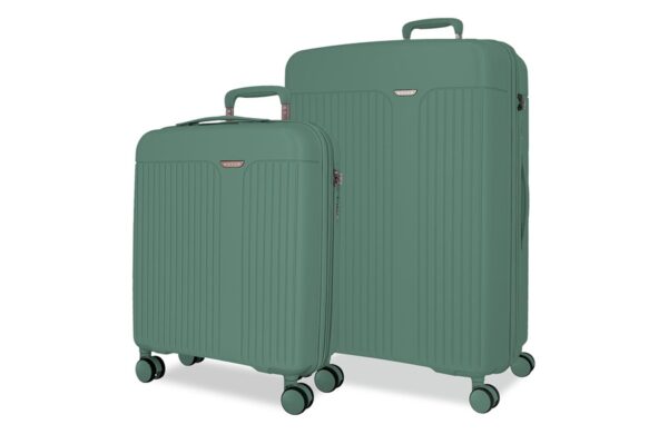 MOVOM NEW TRENDY set kofera 2/1 od polipropilena sa TSA bravom, četiri dupla točkića i modernim minimalističkim dizajnom