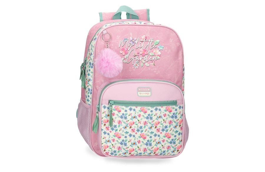 movom my little garden ranac za školu pastelni cvetni dezen za devojčice