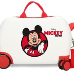 MICKEY RED dečiji kofer na točkićima