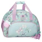 ENSO MERCI AMOUR dečija putna torba u pastelnim tonovima sa mašnicama i natpisom Merci amour