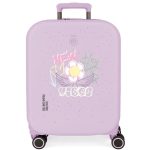 Enso NEW VIBES kofer 55 cm u pastelnoj ljubičastoj boji sa 360° točkićima