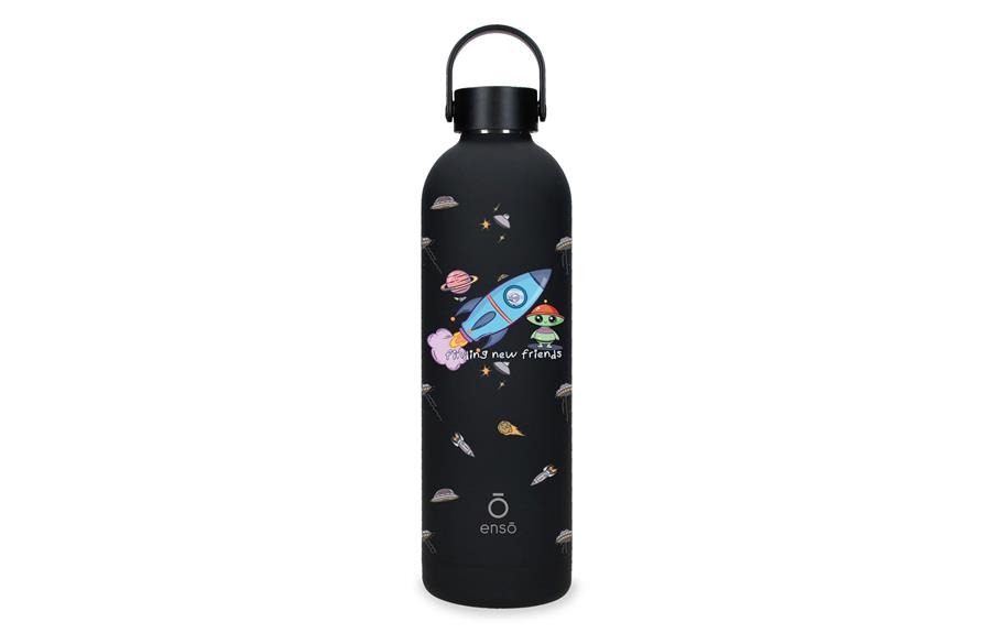 enso new friends termos 750ml flasa decija svemirski motivi raketa planets vanzemaljac bottle