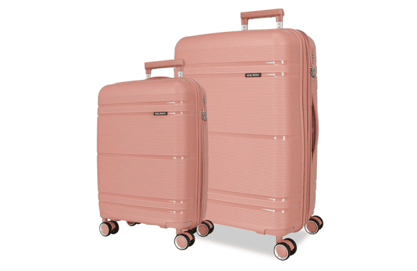 roll road universe dusty pink set kofera, 2 u 1