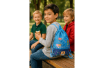 enso new friends torba za užinu plava svemirski dizajn raketa vanzemaljac decija sportska torba mochila saco