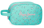 pepe jeans nora pastelno tirkizni neseser