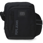 Pepe Jeans Matlock muška torba na rame, izrađena od izdržljivog poliestera sa detaljima od eko kože, sa dva odeljka i podesivim kaišem.