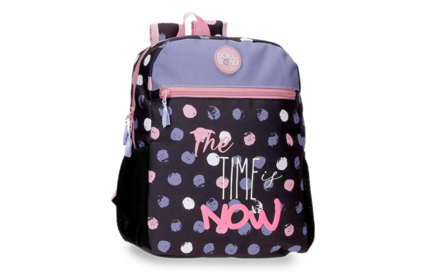 Roll Road The Time Is Now ranac za vrtić sa tufnicama i bočnim džepom za flašicu