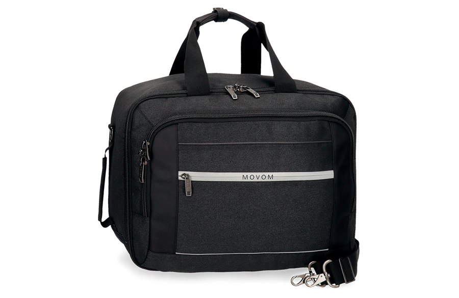 MOVOM TRIMMED putna torba crna 40x30x20 multifunkcionalna torba ranac