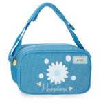 ENSO HAPPINESS dečija torba na rame plava sa motivom bele rade i podesivim kaišem