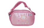 ENSO INTO THE WILD dečija pink torba na rame sa motivom zvezde i natpisom Into The Wild