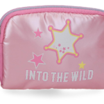 ENSO INTO THE WILD dečiji novčanik roze sa rajsferšlusom i motivom zvezdica