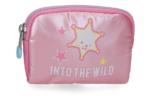 ENSO INTO THE WILD dečiji novčanik roze sa rajsferšlusom i motivom zvezdica
