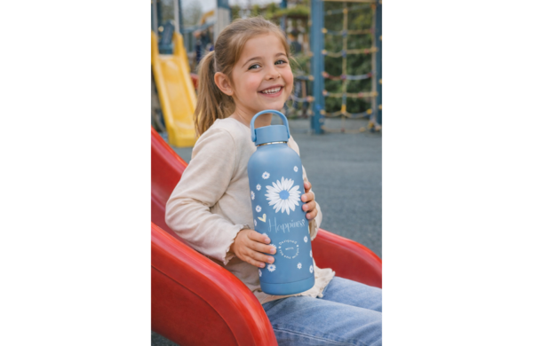 MOVOM HAPPINES dečiji termos boca 500 ml od nerđajućeg čelika sa termo izolacijom i veselim dizajnom