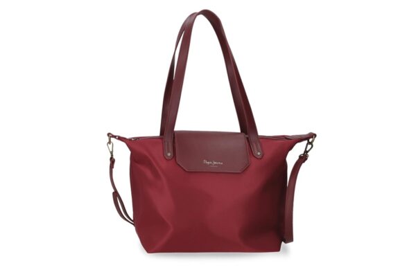PEPE JEANS LEIRE ženska tote torba 34 cm od poliestera sa ručkama za rame i dodatnim kaišem za nošenje preko tela