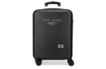 PEPE JEANS EDEMON crni kabinski kofer 55 cm sa 4 točkića i teleskopskom ručkom