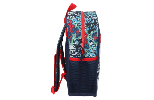 MARVEL GRAFFITY OF SPIDERMAN ranac za vrtić dečiji tamnoplavi ranac sa Spiderman motivom dimenzija 27x33x11 cm