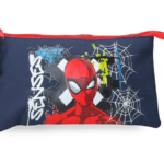 MARVEL GRAFFITY OF SPIDERMAN prazna pernica sa 3 pregrade tamnoplava školska pernica sa Spiderman motivom 22x12x5 cm