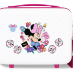DISNEY MINNIE FLOWERS dečiji neseser Minnie Mouse ABS putni neseser 29 cm