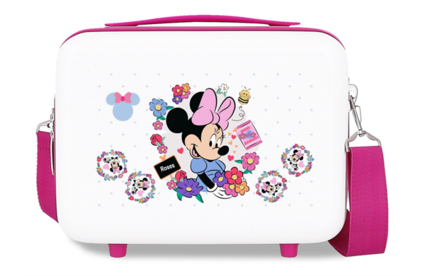 DISNEY MINNIE FLOWERS dečiji neseser Minnie Mouse ABS putni neseser 29 cm