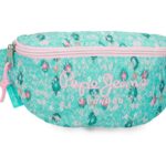 PEPE JEANS SUN ženska torba oko struka tirkizna sa printom 34x13x7 cm