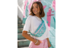PEPE JEANS SUN ženska torba oko struka tirkizna sa printom 34x13x7 cm