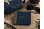 ALT: PEPE JEANS ARWYN muški novčanik u teget boji sa sportskim urbanim dizajnom i pregradama za kartice i novac