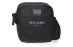 PEPE JEANS Durham muška torba na rame crna mala torba 15x19.5x6 cm