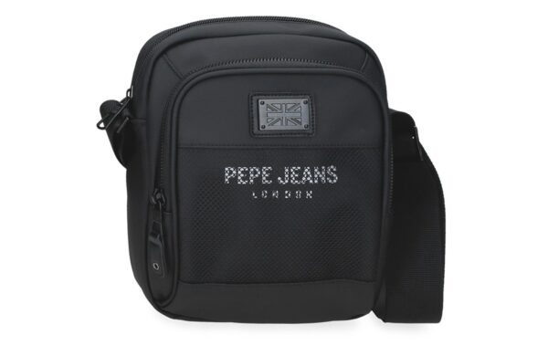 PEPE JEANS DURHAM muška torba na rame srednja torba 17x22x8 cm crna