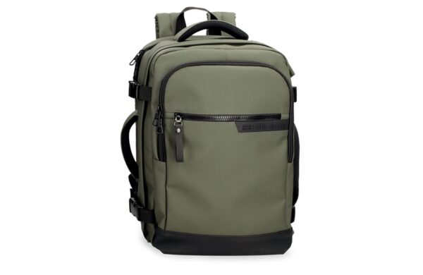 Pepe Jeans Dorking ranac za putovanje khaki, kabinski ranac sa više pregrada i prostorom za laptop