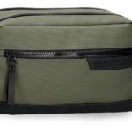 PEPE JEANS DORKING muški neseser sa dve pregrade khaki organizator 26x16x12 cm