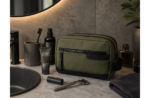 PEPE JEANS DORKING muški neseser sa dve pregrade khaki organizator 26x16x12 cm