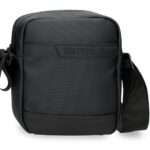 PEPE JEANS DORKING muška torba na rame crna mala torba 15x19.5x6 cm