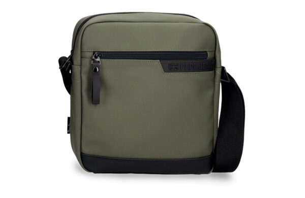 Pepe Jeans Dorking muška torba na rame sa prostorom za tablet khaki urbana torba sa više pregrada i podesivom naramenicom