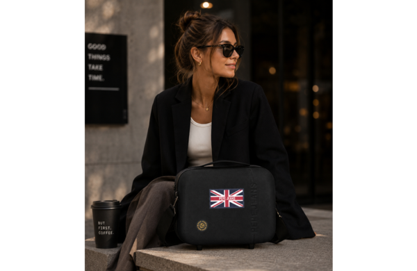 PEPE JEANS HENRY ženski neseser crni – moderan travel neseser