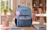 MOVOM SPRING VIBES ranac za školu, dečiji školski ranac, ranac za devojčice, školski ranac 38 cm