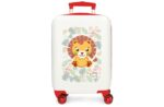 ROLL ROAD HAPPY PETS dečiji kofer 55 cm ABS kofer sa životinjskim motivima i četiri dupla točkića