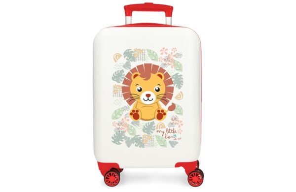 ROLL ROAD HAPPY PETS dečiji kofer 55 cm ABS kofer sa životinjskim motivima i četiri dupla točkića