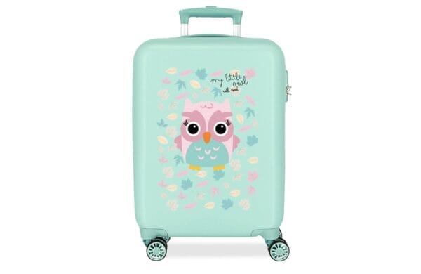 ROLL ROAD HAPPY PETS dečiji kofer 55 cm ABS kofer sa životinjskim motivima i četiri dupla točkića
