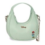 Disney Minnie Luxe ženska polumesec torba mint zelena 19 cm