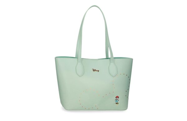 Disney Minnie Luxe ženska tote torba mint zelena 31 cm
