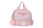 PEPE JEANS MIA termo torba za užinu roze cvetni dezen