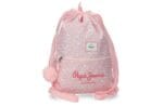 PEPE JEANS MIA ženska sportska torba roze cvetni dezen