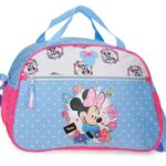 Disney Minnie Flowers dečija putna torba sa Minnie Mouse motivom i cvetnim detaljima