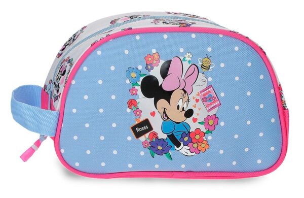 Disney Minnie Flowers dečiji neseser sa Minnie Mouse motivom i cvetnim detaljima