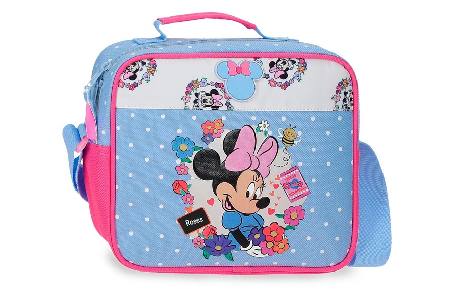 610098451033 Disney Minnie Flowers dečija torba na rame sa Minnie Mouse motivom i cvetnim detaljima
